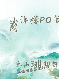 小洋楼PO笔趣阁