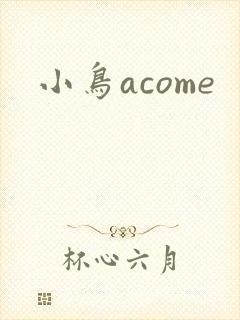 小鸟acome