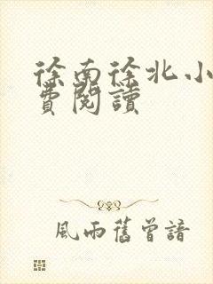 徐南徐北小说免费阅读