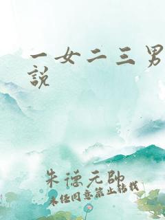 一女二三男事小说