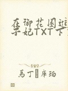 在御花园进入太子妃TXT下载