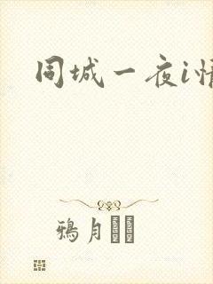 同城一夜i情