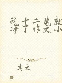 我十二岁就不干净了作文小说