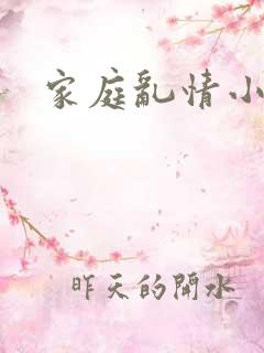 家庭乱情小说