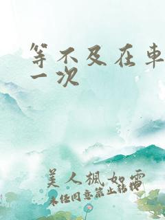 等不及在车里做一次