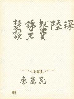 楚锦然陆琛年小说免费