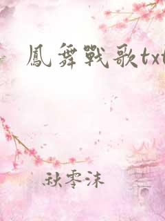 凤舞战歌txt