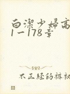 白洁少妇高义第1一178章