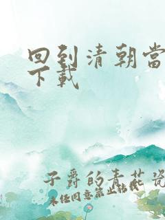 回到清朝当海盗下载