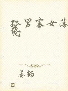 孤男寡女落瑛纷飞