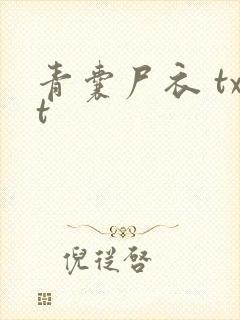 青囊尸衣 txt