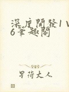 深度开发1 V6笔趣阁