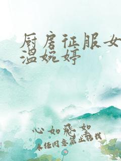 厨房征服女市长温婉婷