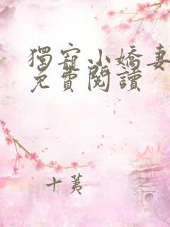 独宠小娇妻全文免费阅读