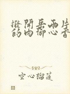 拨开岳两片肥嫩的肉御心香帅