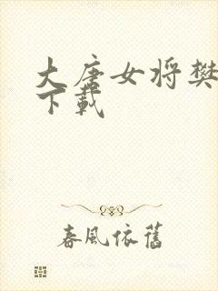 大唐女将樊梨花下载