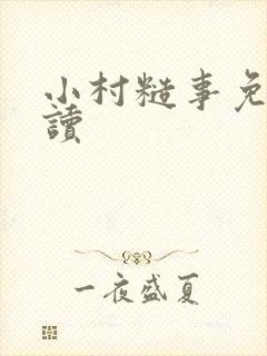 小村糙事免费阅读