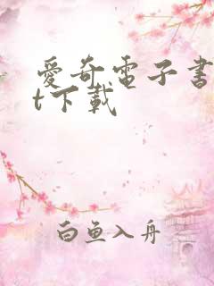 爱奇电子书txt下载