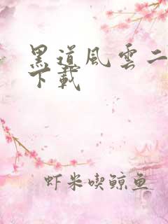 黑道风云二十年下载