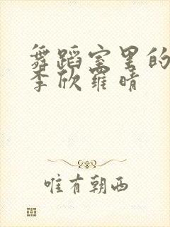 舞蹈室里的景色李欣罗晴