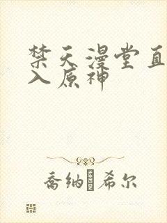 禁天漫堂直接进入原神