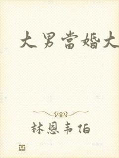 大男当婚大结局