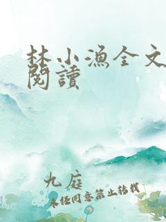 林小渔全文免费阅读