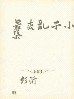 最爽乱子小说合集