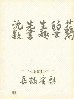 沈先生的花式调数书趣笔阁