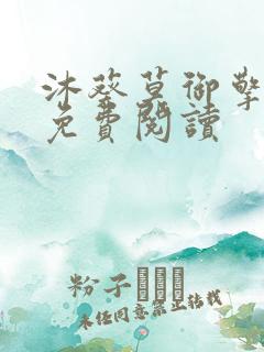 沐葵莫御擎小说免费阅读