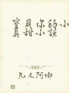 宝贝你的小花园真甜小说