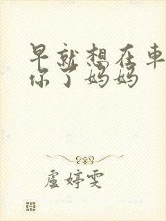 早就想在车里要你了妈妈