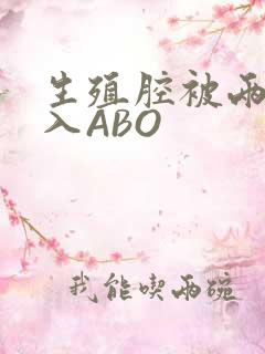 生殖腔被两根进入ABO