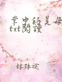 掌中的美母版主txt阅读