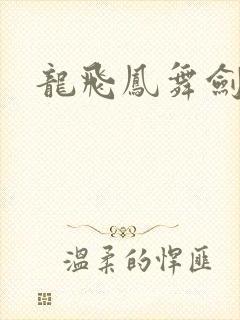 龙飞凤舞剑无痕