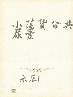 小荡货公共精厕尿壶