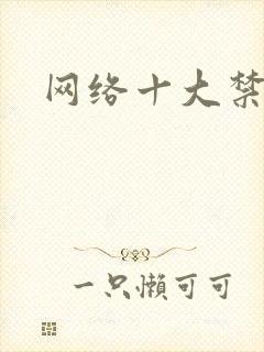 网络十大禁书