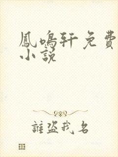 凤鸣轩免费言情小说