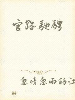 官路驰骋