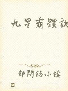 九星霸体诀小说