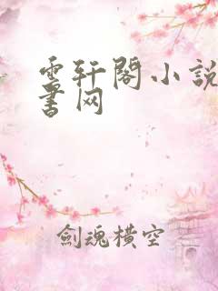 云轩阁小说电子书网