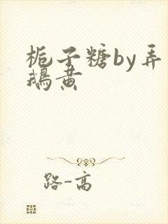 栀子糖by弄白鹅黄