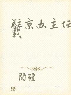 驻京办主任 下载