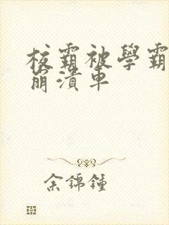 校霸被学霸玩到崩溃车