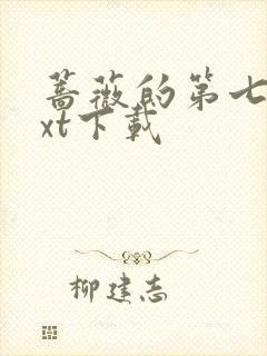 蔷薇的第七夜txt下载