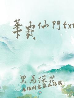 华山仙门txt下载