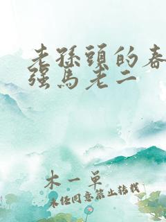 老孙头的春天马强马老二