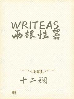 WRITEAS两根性器