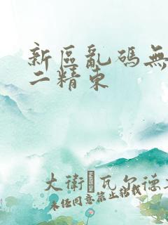 新区乱码无人区二精东