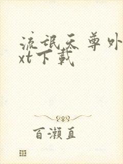 流氓天尊外传txt下载